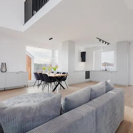 Nadmorski Przy Plaży Dwupoziomowy , 73 Metry, Przy Plaży Apartament Pierwoszyno