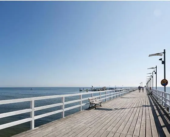 Nadmorski Przy Plazy Dwupoziomowy , 73 Metry, Przy Plazy Lägenhet Pierwoszyno